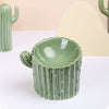 Cactus Shaped Cat Bowl