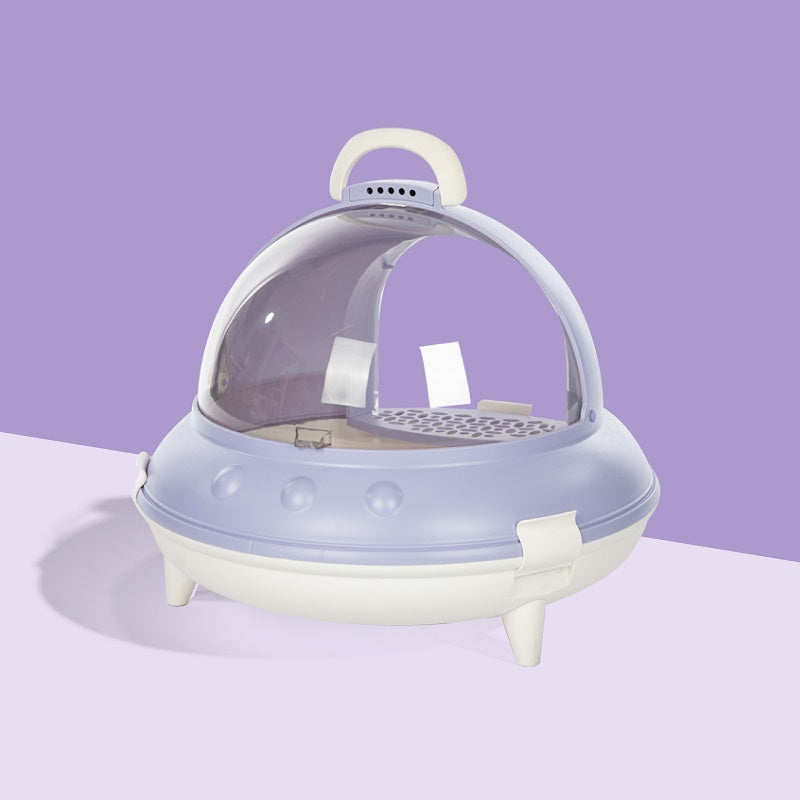 Spaceship Cat Litter Box