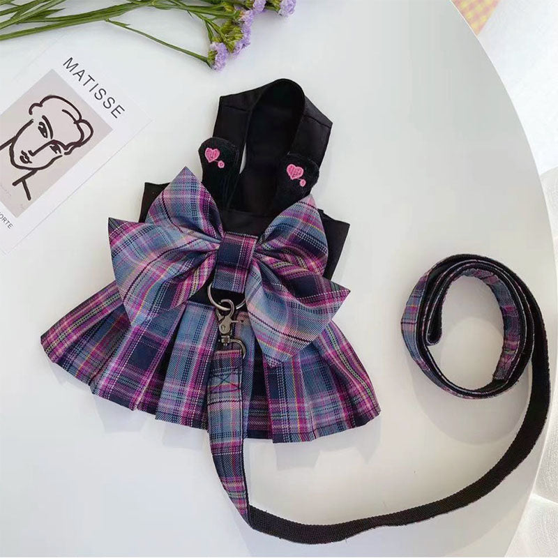 Purple JK Skirt Pet Harness