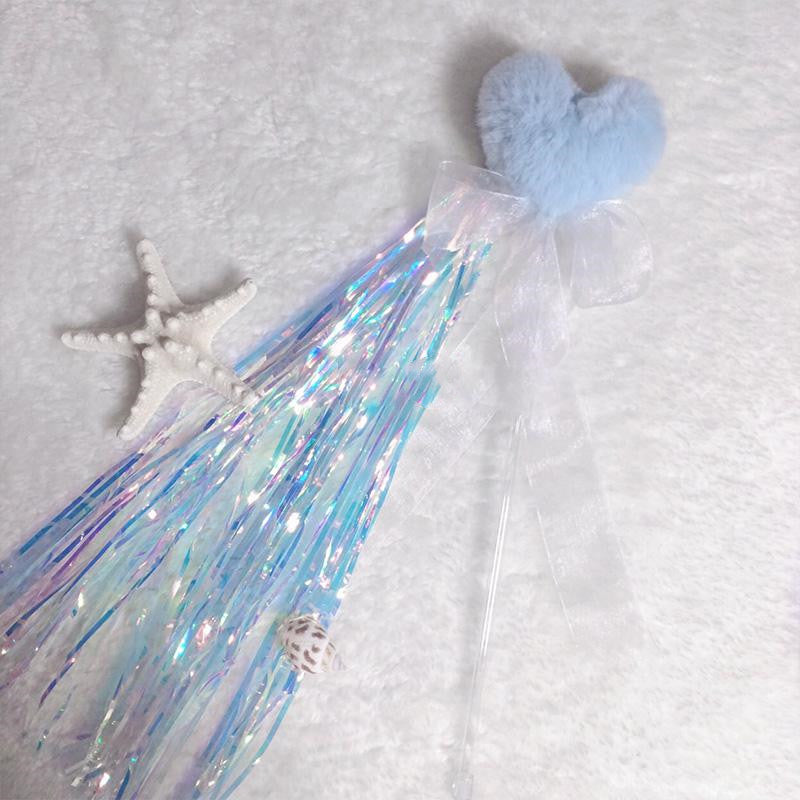 Blue Heart Cat Teaser Wand