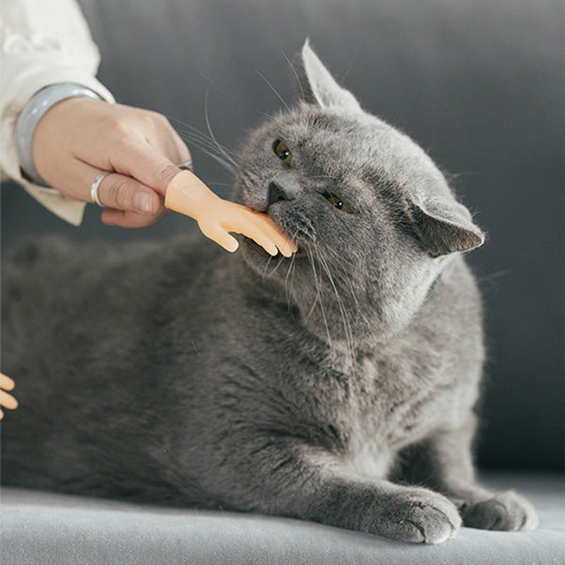 Rubber Finger Cat Toys