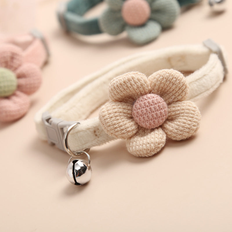 Flower Adjustable Collar 2Pcs