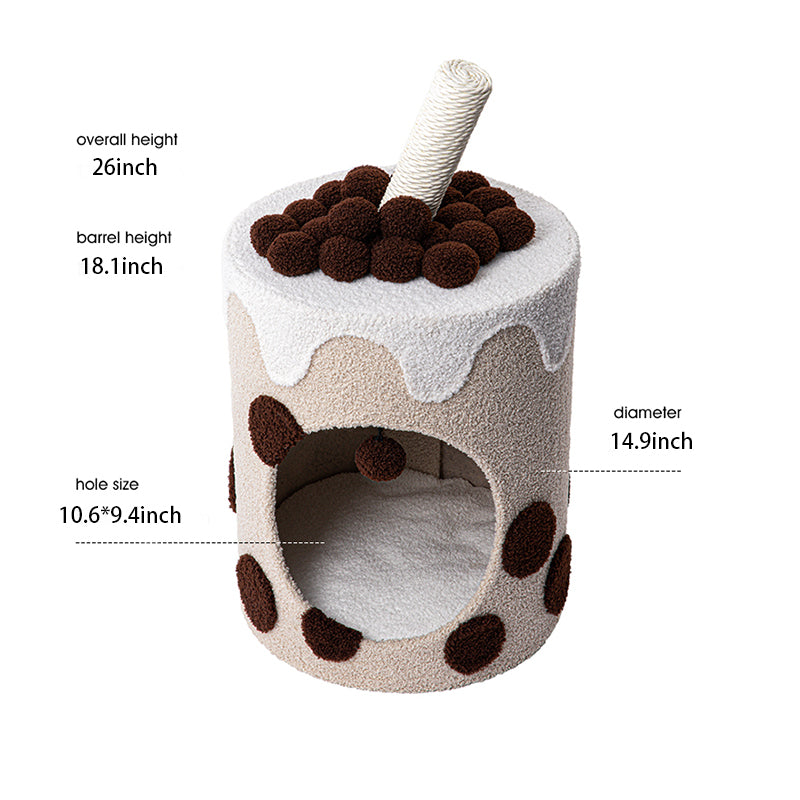 Boba Tea Cup Cat Tree