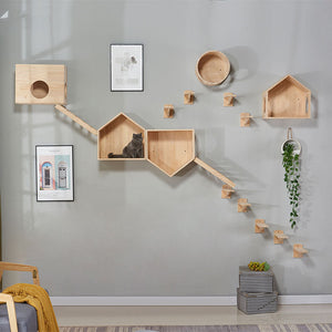 House Shaped Cat Wall