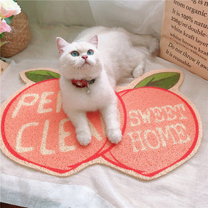 Fruit Series Cat Litter Mat