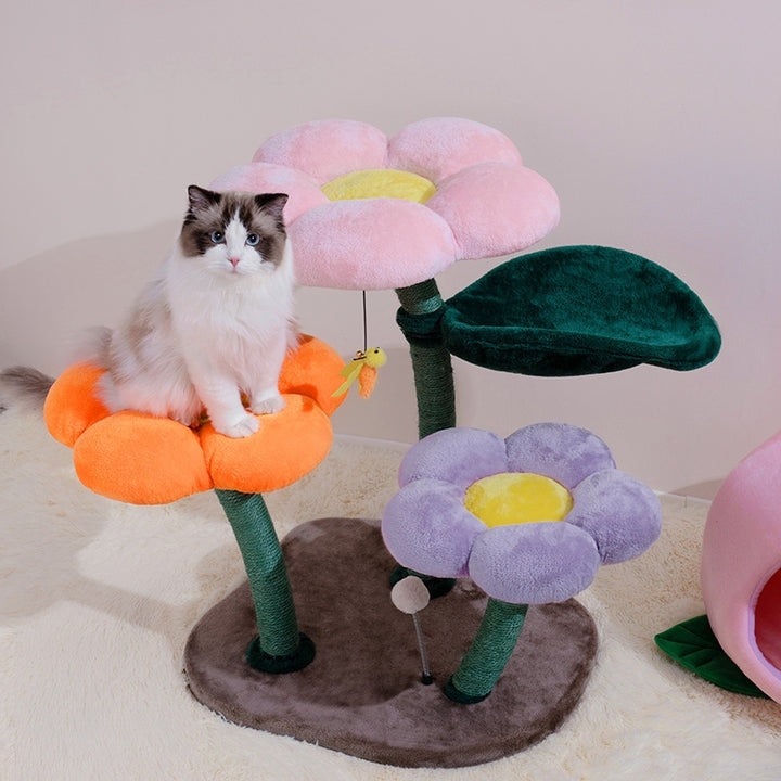 Bloomy Flower Cat Tree