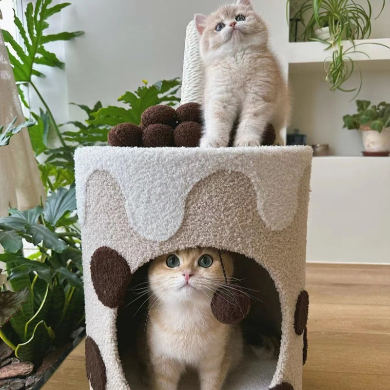 Boba Tea Cup Cat Tree