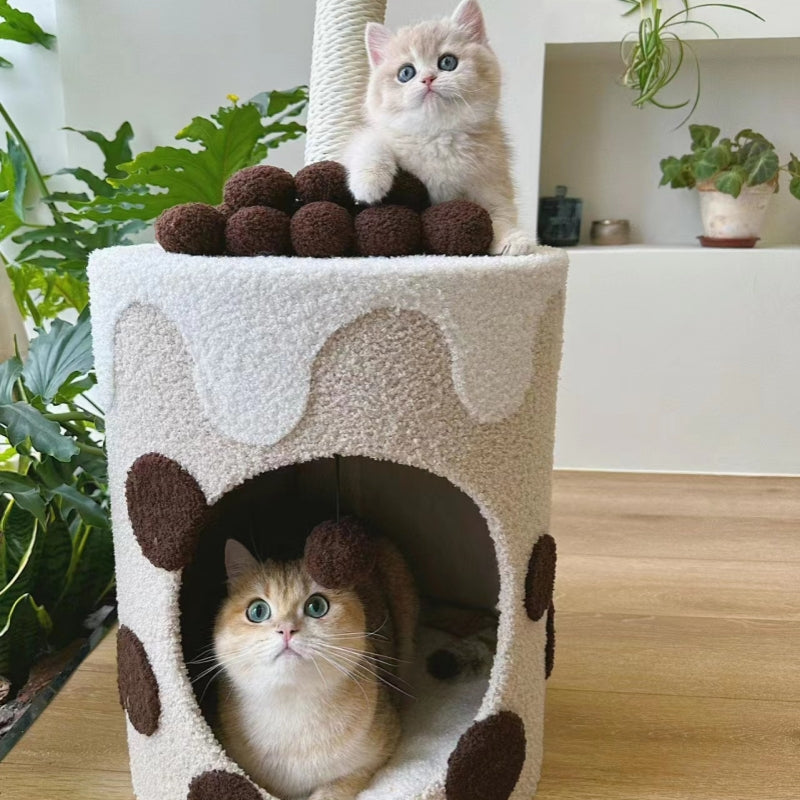 Boba Tea Cup Cat Tree