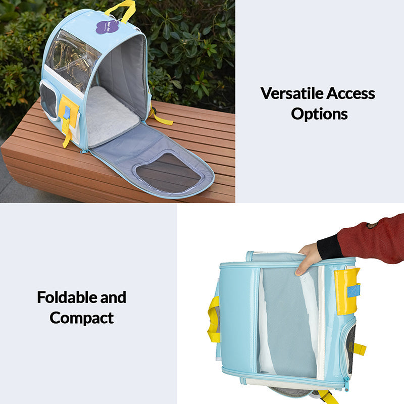 foldable and compact cat carrier