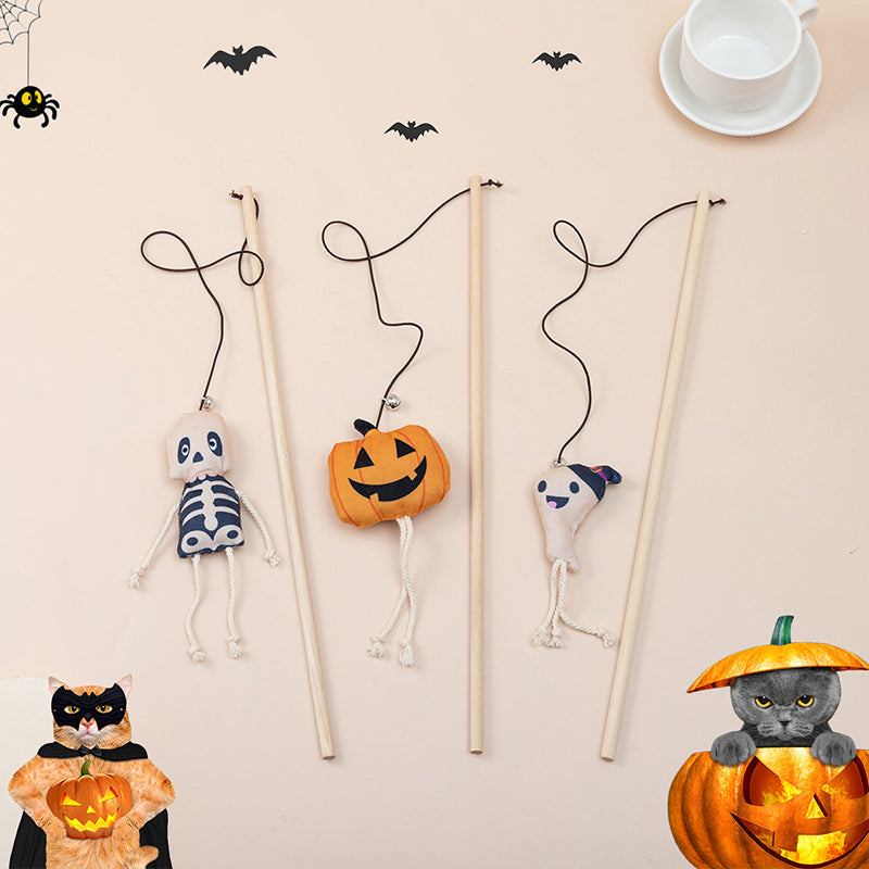 halloween Cat Teaser wand set