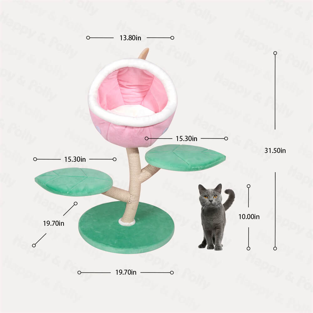 Size of the Monster World Cat Tree