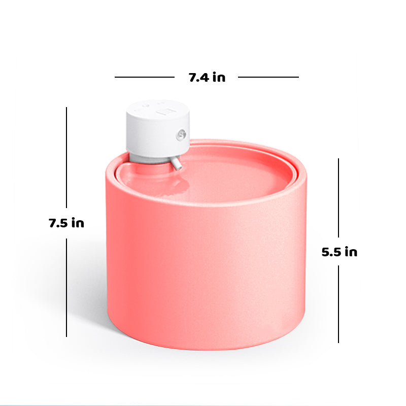 smart cat water fountain pink